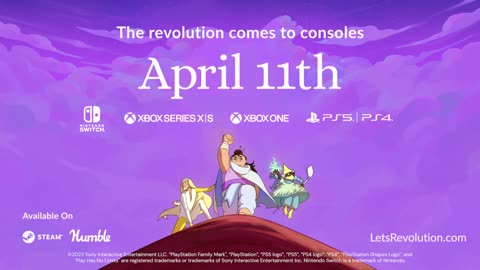 Let's! Revolution! - Official Console Announcement Accolades Trailer