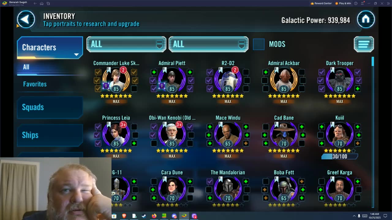 Star Wars Galaxy of Heroes F2P Day 169