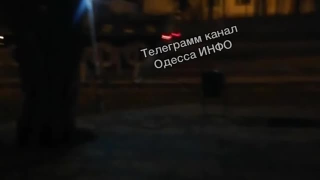 Ukrainian ZiL-131 truck with ZU-23-2 AA gun in Odesa