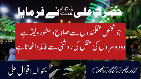 Akwaal-e-Ali (AH)