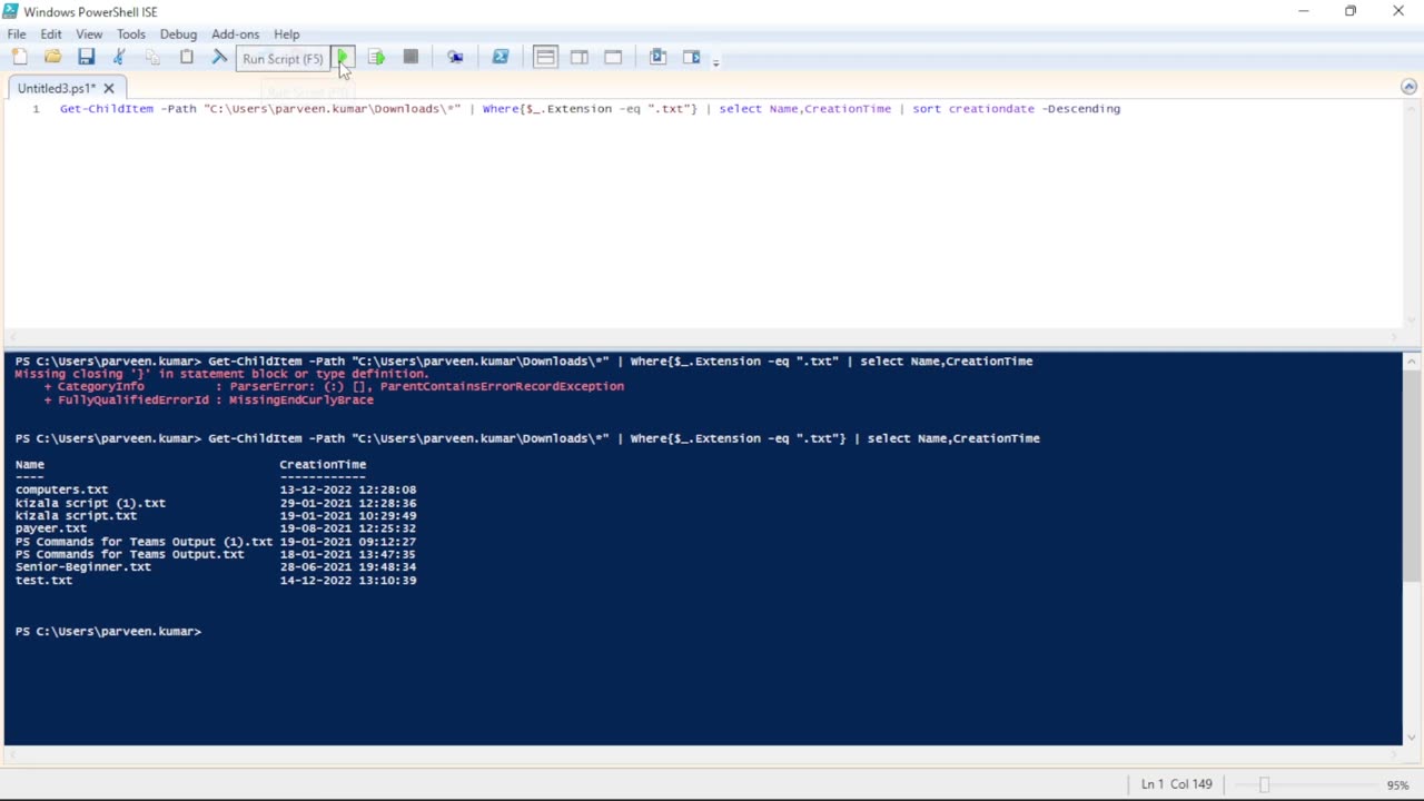 How to Get File Creation Time with PowerShell