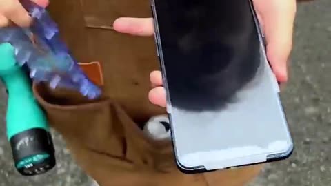 Trending Technique to Apply Screen Protector😱 #ytshorts #shorts #new #howto #viral #trending