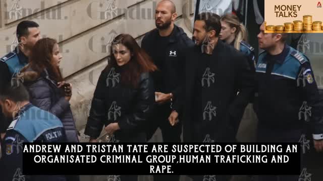 Cobra tate and Tristan handcuffed to each other. Quran was in Andrew Tate's hand