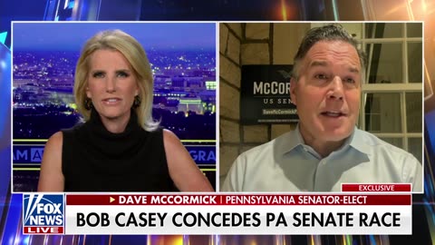 Sen.-elect Dave McCormick speaks out after his opponent concedes election