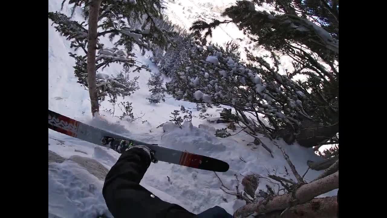 One Ski Adventure out Alta's High Traverse
