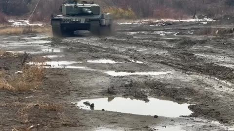 🇷🇺🇺🇦Recently, a completely intact German Leopard 2A4, captured by our soldiers