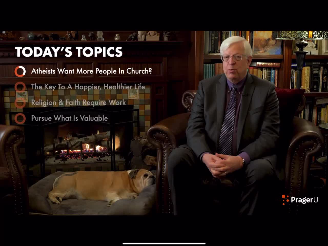 Dennis Prager Fireside Chat #259 God and a Dad in every child’s life would solve crime Link below 👇