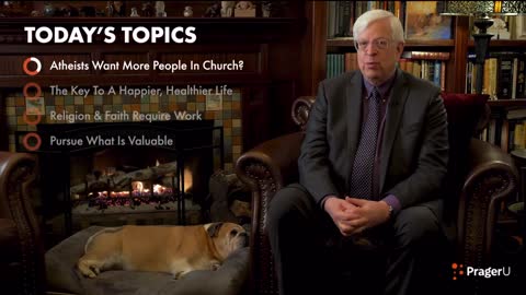 Dennis Prager Fireside Chat #259 God and a Dad in every child’s life would solve crime Link below 👇