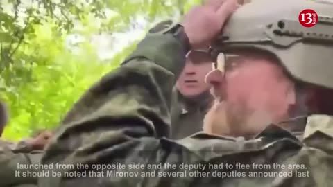 Visiting front line, Russian MP comes under fire, flees from the area