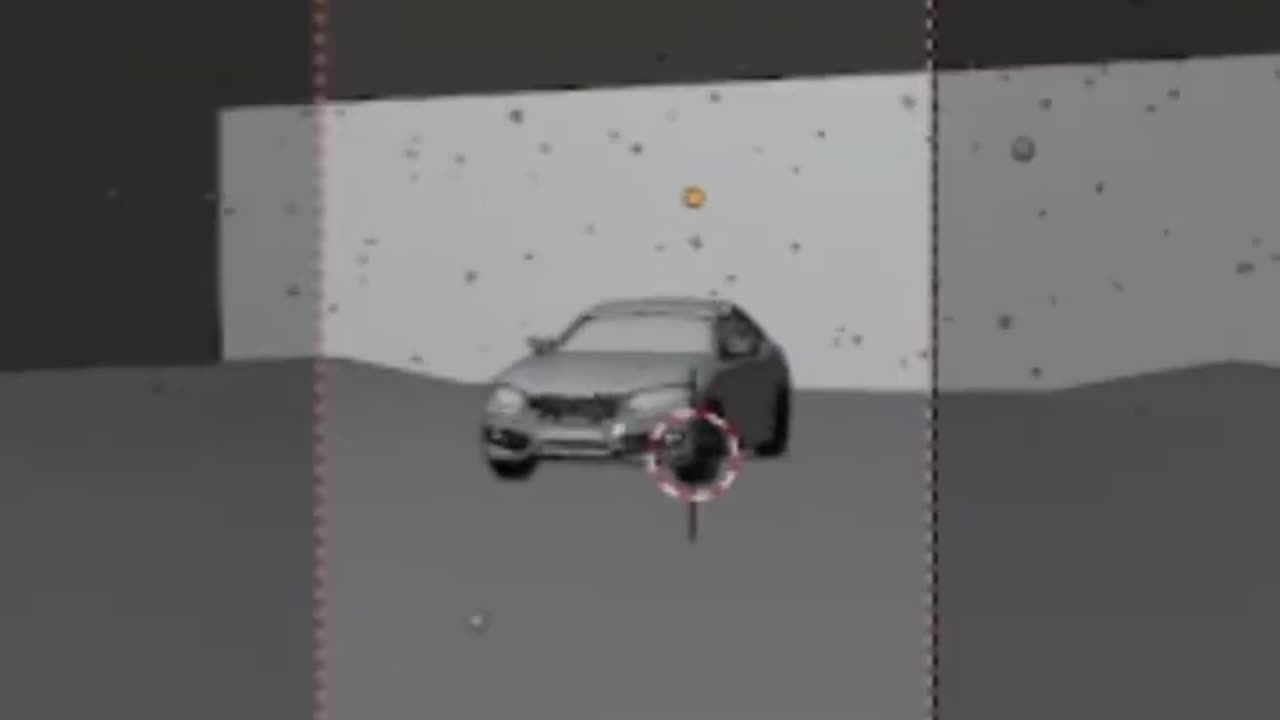 Bmw Blender Snow Scene fully modify