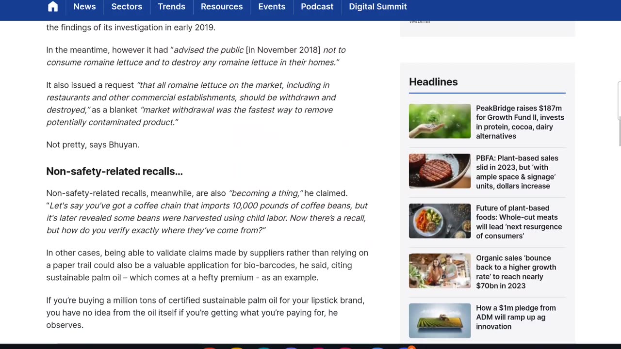 Aanika Barcodes On Your Food