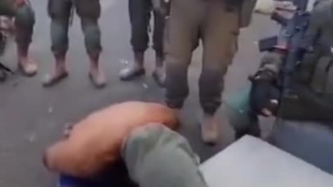 Israeli soldiers tried to remove this video from the internet