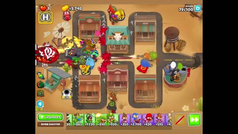 Btd6 Middle of the road Chimps