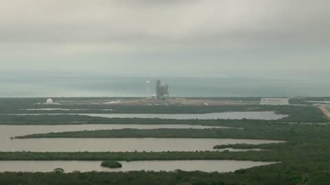 Liftoff in UHD of SpaceX Falcon 9 on CRS 10 Mission