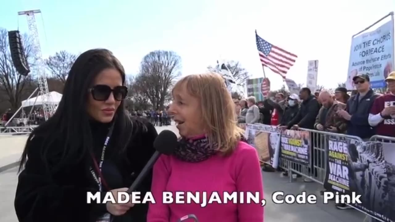 Cofounder of CODEPINK, the ultimate leftist organization, speaks highly of the Republicans