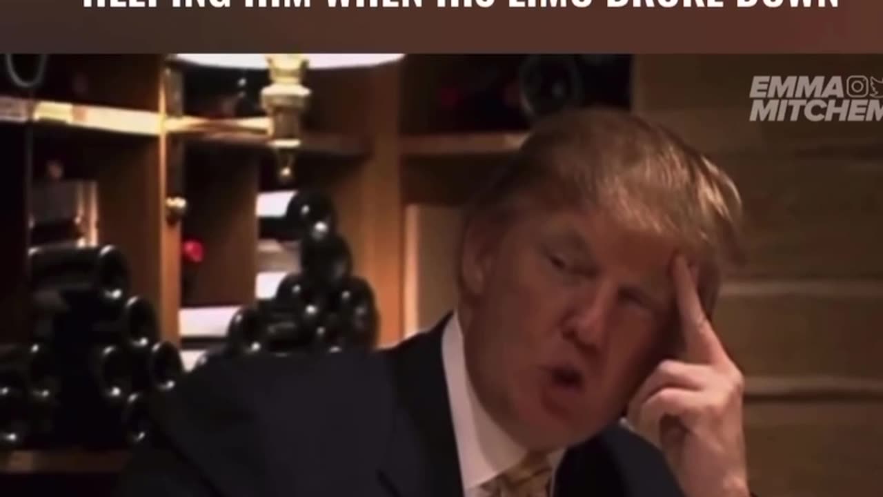 Trump returns a good deed