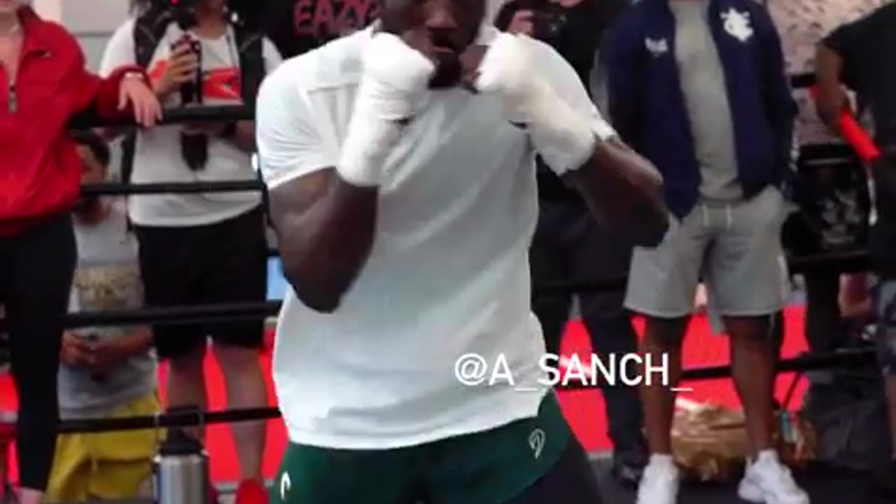 Terence Crawford Shadow Boxing