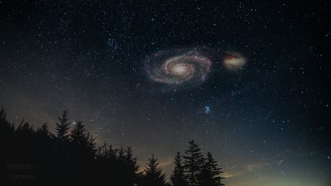 How the sky would look if the galaxies came closer to us