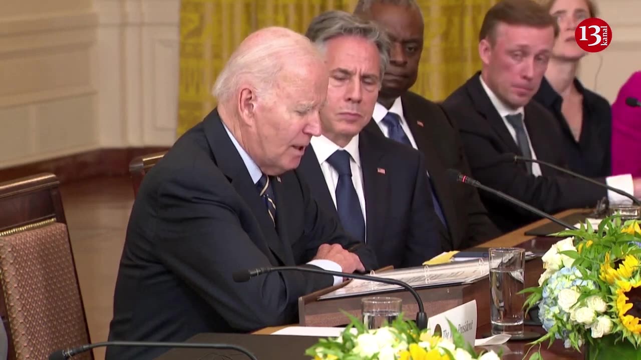 Biden says Russia alone stands in the way of peace in Ukraine