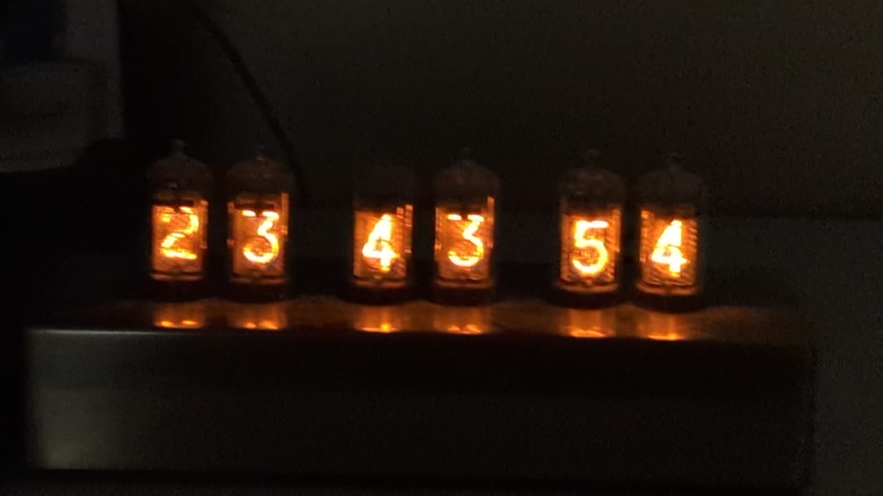 Original nixie clock