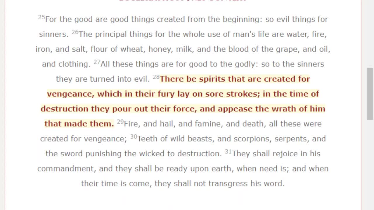 I will appoint over them four kinds! (Jer 15:3)(Sirach 39:28-31)