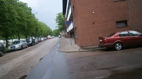 Promenad och åska. Helsingborg 31 Maj 2013