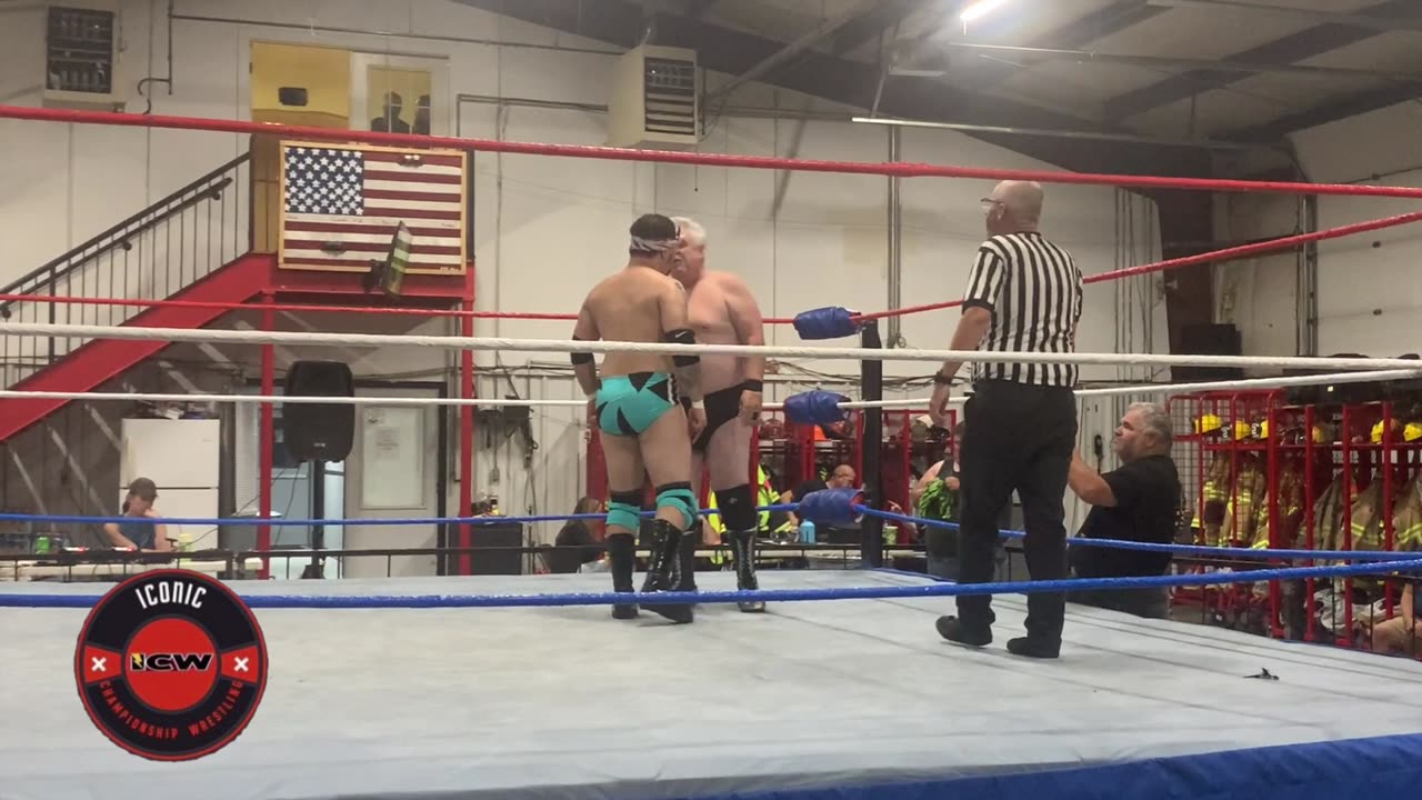 Iconic Championship Wrestling:(Tri-Cities Championship)(C)JD Anderson vs Yela Man