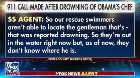 Obama Chef 911 call released.