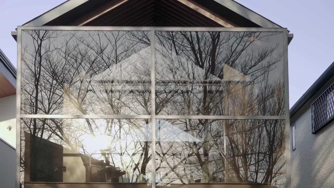 'GRACE' Small House in Tokyo by Apollo architects. Modern Japanese style residence with timber frame