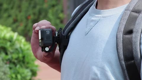 GoPro Accessories Backpack Shoulder Chest Strap Clip Mount