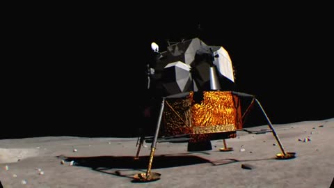 Last jedi walking on the moon