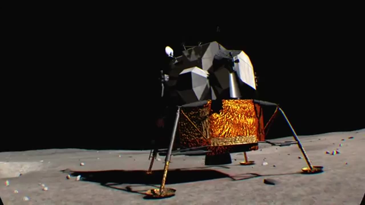 Last jedi walking on the moon