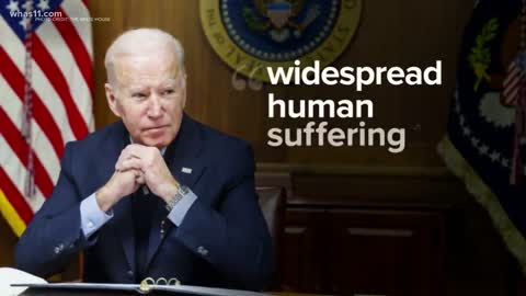 President Biden warns Vladimir Putin of Ukraine invasion consequences