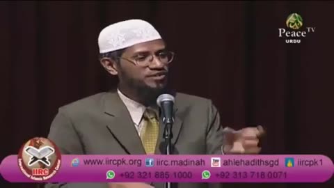 Tum muslim 5 waqt ki wazu mai pani Q waste karty ho Dr Zakir Naik Urdu Hindi.
