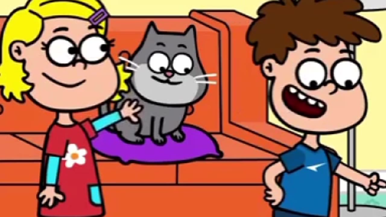 sister and brother sharing kids song hooray kids #####kidssong