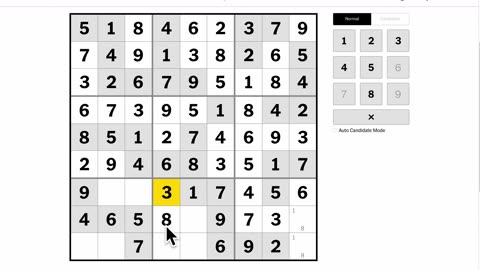 Sudoku 2023-05-11 easy