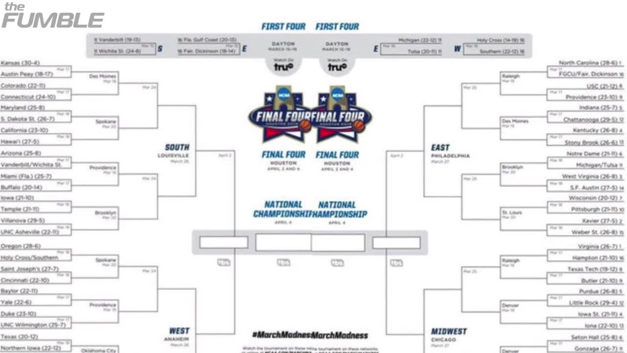March Madness NCAA Bracket Leaked Early
