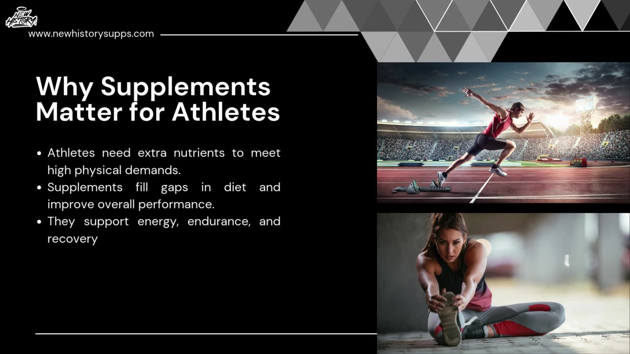 Best Supplements for Athletes | New History Supps
