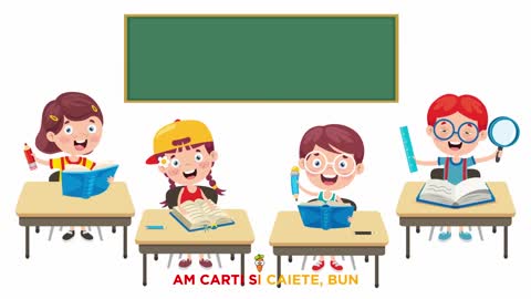 Sunt Pregatit de Scoala | Cantece pentru Copii | Desene Animate