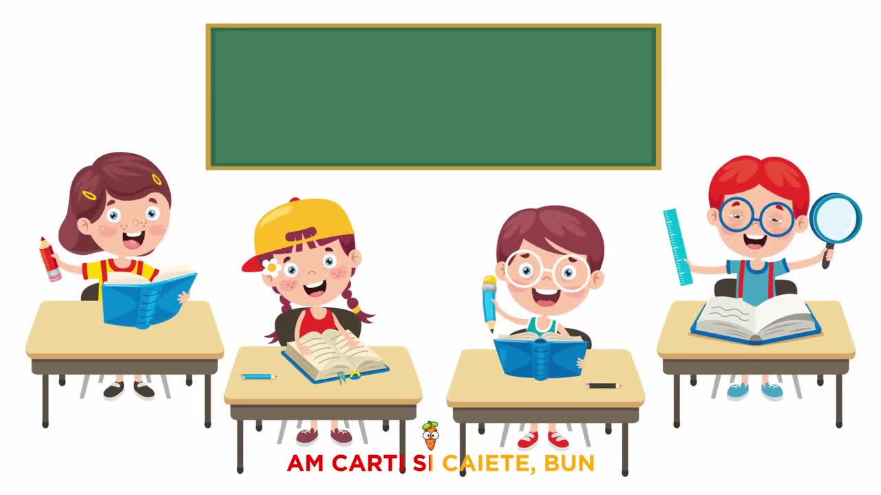 Sunt Pregatit de Scoala | Cantece pentru Copii | Desene Animate