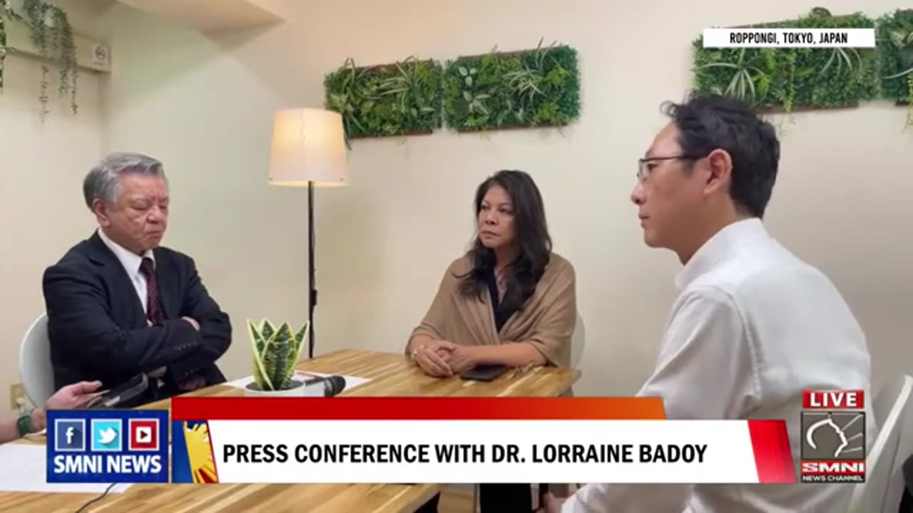 Press Conference with Dr. Lorraine Badoy in Roppongi, Tokyo, Japan | June 11, 2024