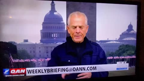 Dr Peter Navarro hosting War Room