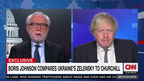 Boris Johnson reacts to Putin's war in Ukraine