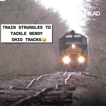 Train Tracks in Ohio in total disrepair!