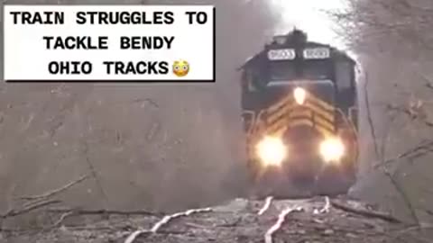 Train Tracks in Ohio in total disrepair!