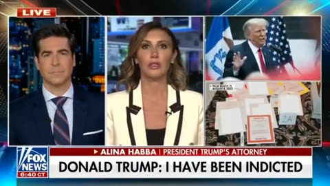 FOX NEWS - JESSE WATTERS ON THE BREAKING NEWS OF PRESIDENT TRUMP BEING INDICTED