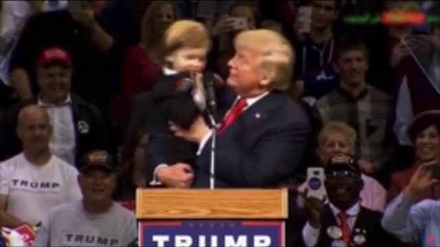Donald Trump With A Very Funny Cursing Kid