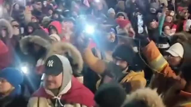 Freedom Convoy Ottawa Feb 19