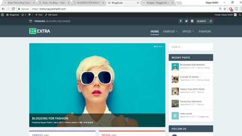 How to Create a Blog Website - WordPress Extra Theme Tutorial