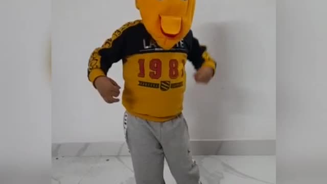 Child is animal dance